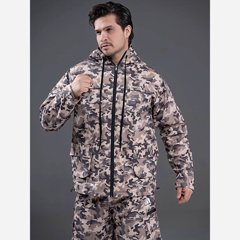 کاپشن کتان سابلی  GYM STYLE