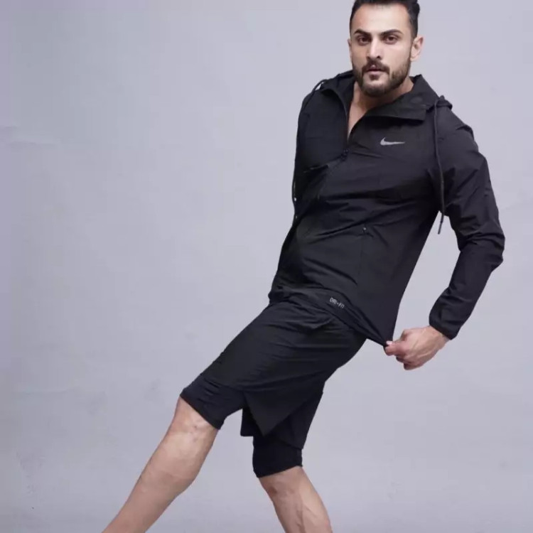 سویی شلوارک بادگیر کشاله دار +جا مبایلی در سه سایز