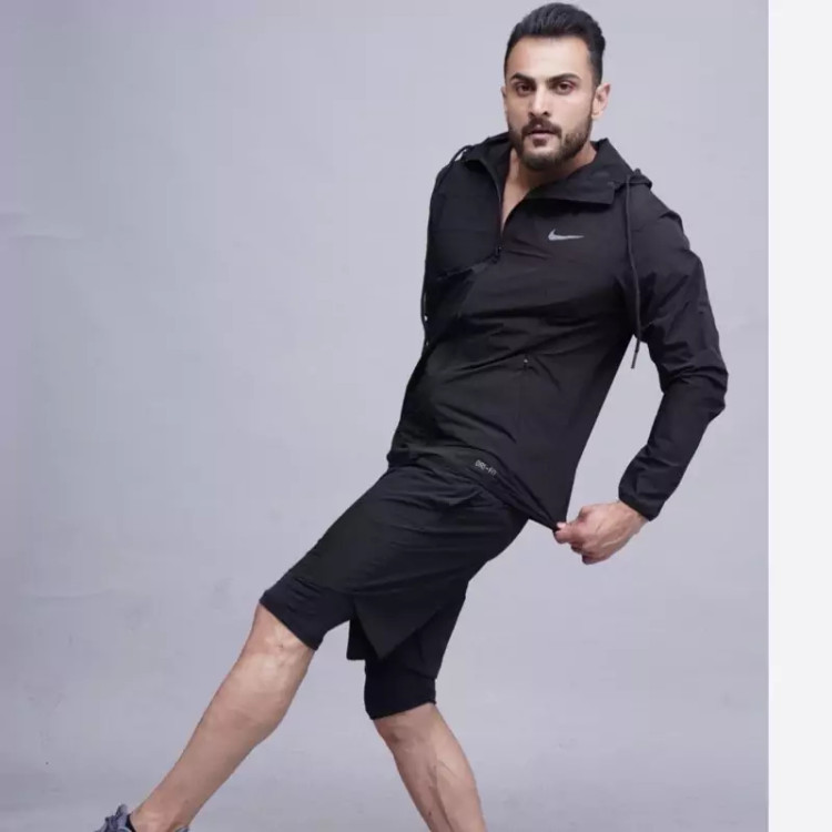 سویی شلوارک بادگیر کشاله دار +جا مبایلی در سه سایز